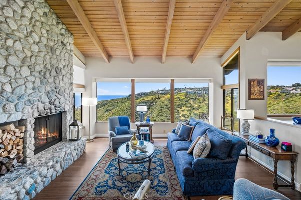 Fireplace, Interior, Living room, Stone Walls, Wooden Beams, Wooden Ceilings, Wood Texture Flooring