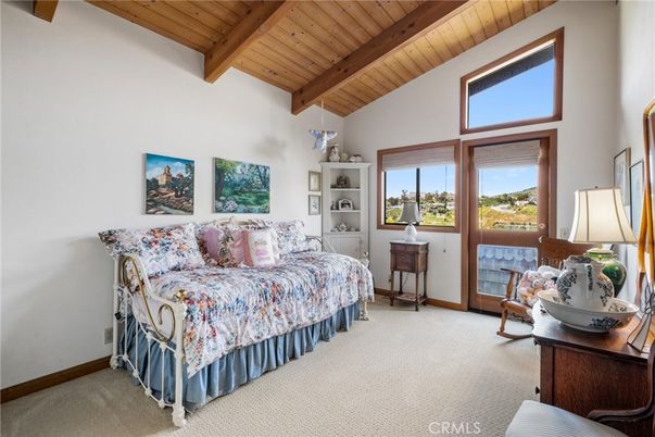 Bedroom, Interior, Wooden Beams, Wooden Ceilings