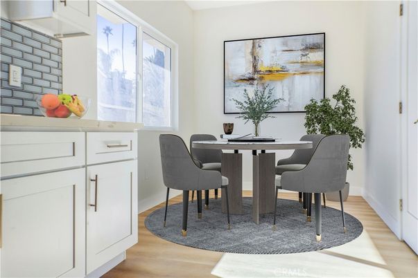 Dining room, Interior, Wood Texture Flooring