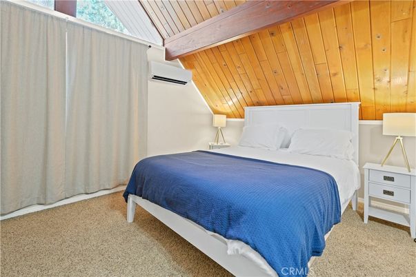 Bedroom, Interior, Wooden Beams, Wooden Ceilings