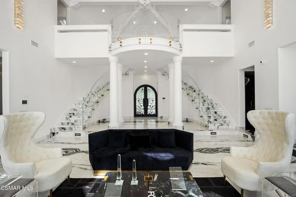 Interior, Marble, Recessed Lighting
