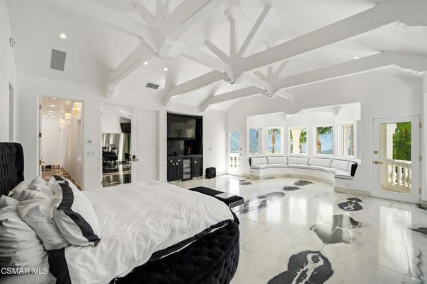 Bedroom, Interior, Kitchen, Marble, Recessed Lighting
