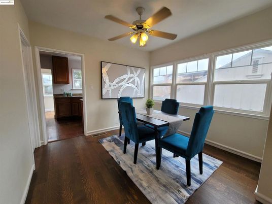Dining room, Interior, Wood Texture Flooring