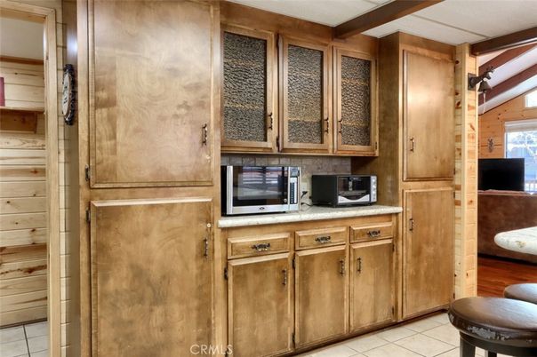 Interior, Kitchen, Wooden Walls