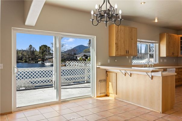 Chandelier, Interior, Kitchen, Recessed Lighting