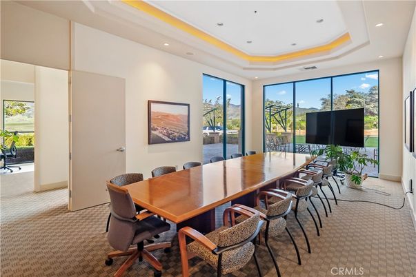 Dining room, Interior, Recessed Lighting