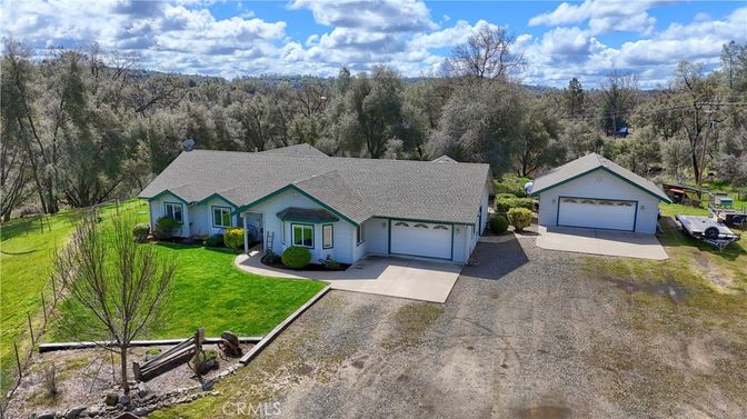 Attached, Detached Garage, Exterior, Facade, Ranch