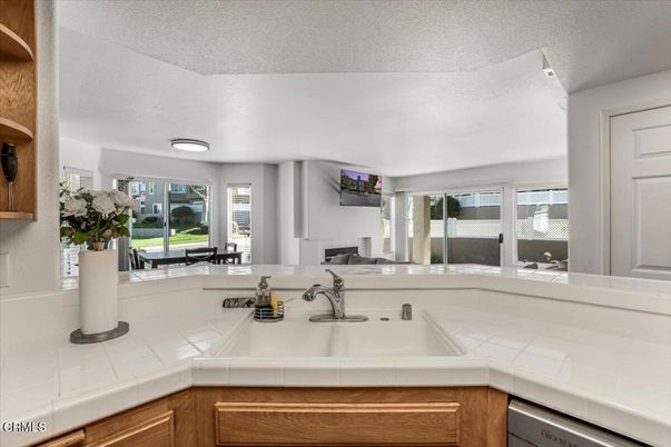 Dining room, Interior, Kitchen, Tile Countertops
