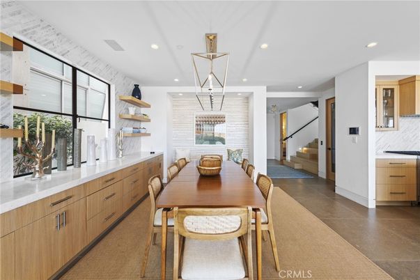 Dining room, Interior, Pendant Lights, Recessed Lighting