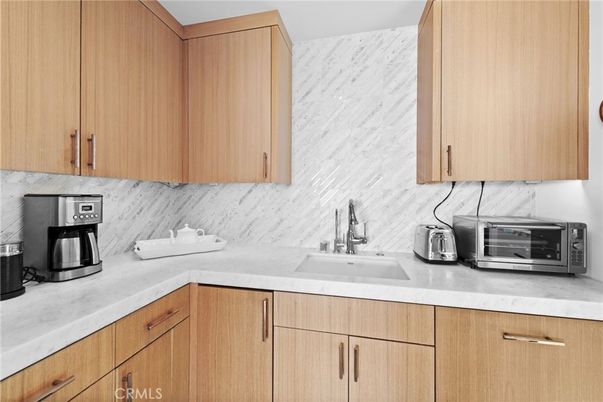 Interior, Kitchen, Marble Walls