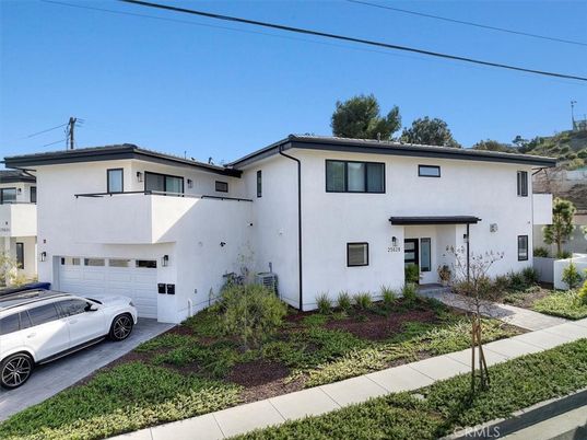 Attached, Exterior, Facade, Spanish Mediterranean