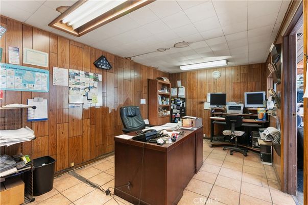 Home Office, Interior, Wooden Walls