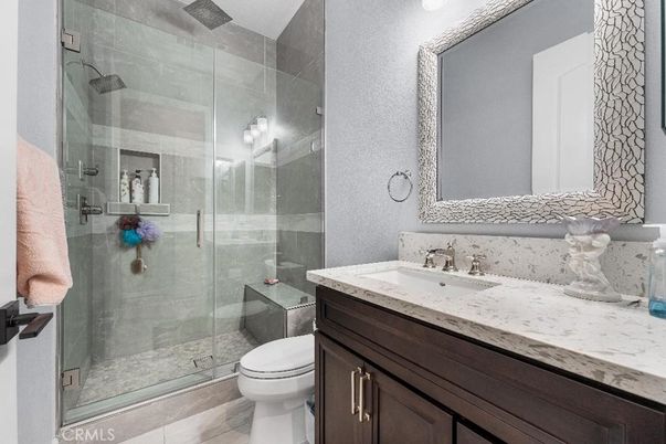 Bathroom, Glass Shower, Interior