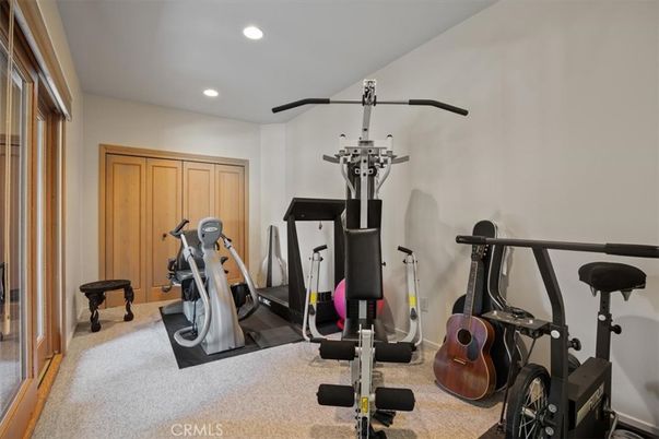 Fitness Equipment, Interior, Recessed Lighting