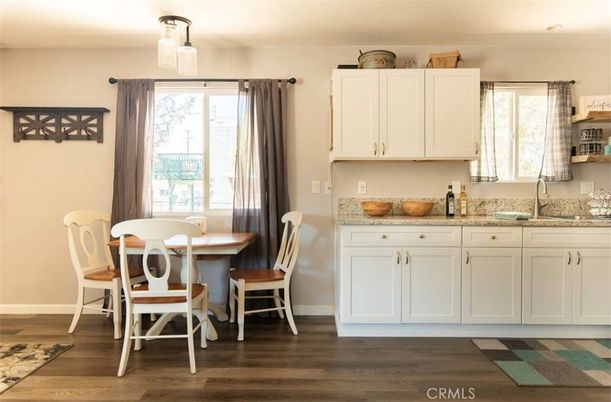 Dining room, Interior, Wood Texture Flooring
