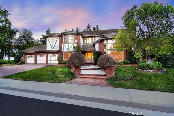 Attached, Exterior, Facade, Brick Facade, Tudor Revival