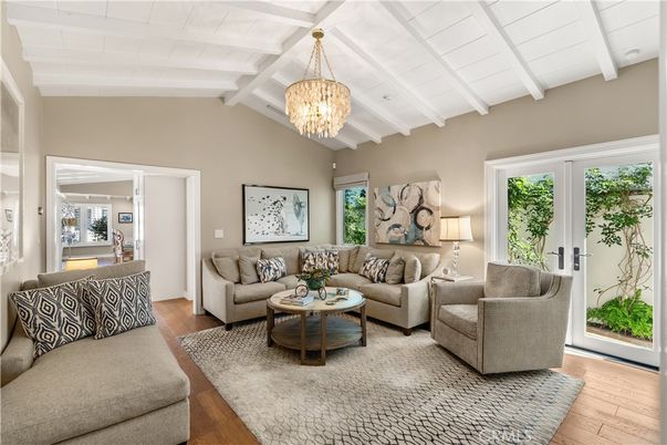 Chandelier, Interior, Living room, Wood Texture Flooring