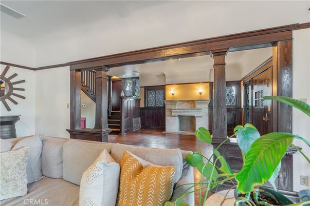 Fireplace, Interior, Living room, Wood Texture Flooring