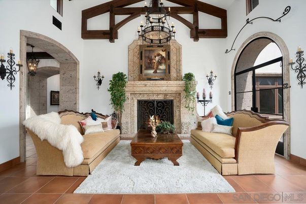 Fireplace, Interior, Living room, Wooden Beams