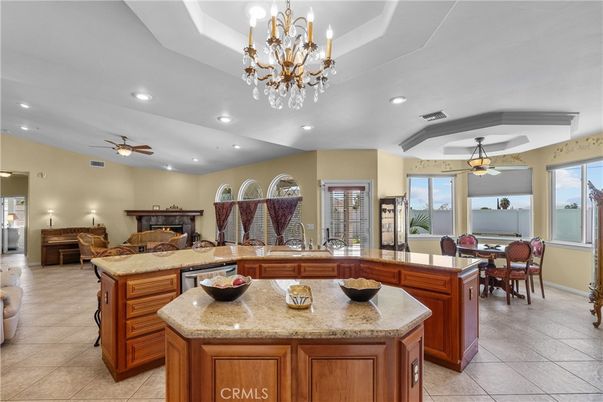 Chandelier, Dining room, Interior, Kitchen, Recessed Lighting