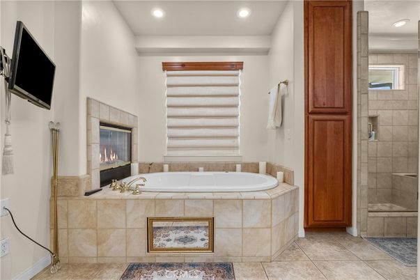 Bathroom, Fireplace, Interior, Recessed Lighting