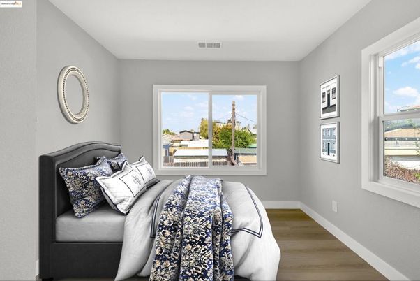 Bedroom, Interior, Water, Wood Texture Flooring