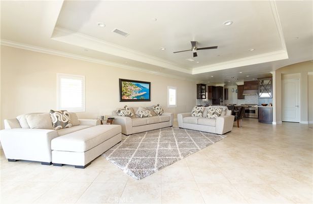 Interior, Kitchen, Living room, Recessed Lighting