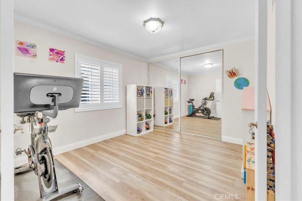 Fitness Equipment, Interior, Wood Texture Flooring