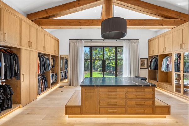 Interior, Pendant Lights, Wooden Beams, Wood Texture Flooring