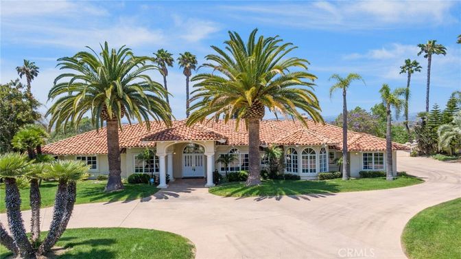 Backyard, Exterior, Facade, Spanish Mediterranean