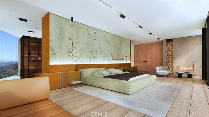 Fireplace, Interior, Wood Texture Flooring