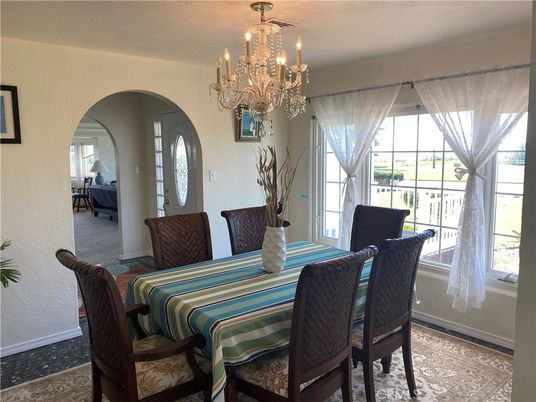 Chandelier, Dining room, Interior