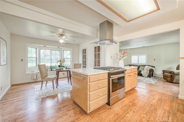 Dining room, Interior, Kitchen, Living room, Wood Texture Flooring