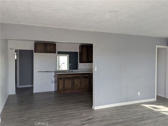 Empty room, Interior, Kitchen, Wood Texture Flooring