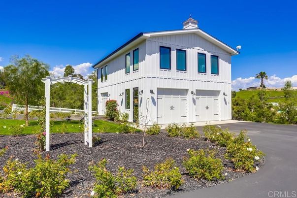 Attached, Backyard, Exterior, Facade, Farmhouse