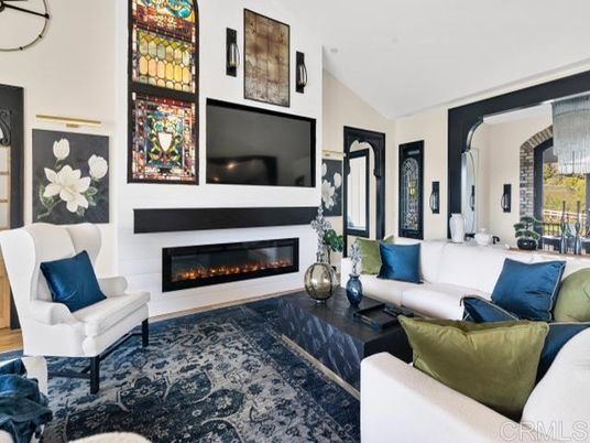 Fireplace, Interior, Living room