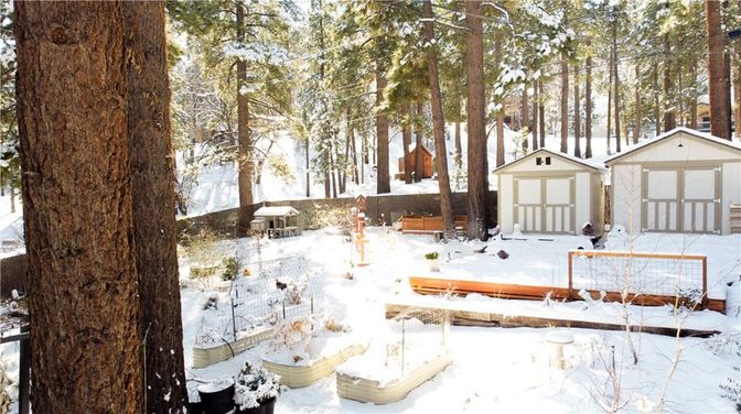 Backyard, Detached Garage, Exterior