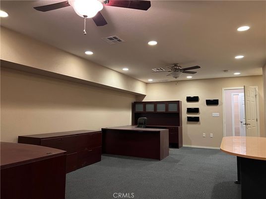 Home Office, Interior, Recessed Lighting
