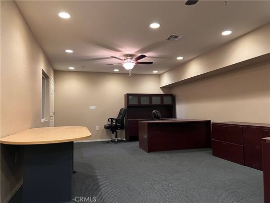 Home Office, Interior, Recessed Lighting