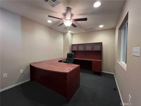 Home Office, Interior, Recessed Lighting
