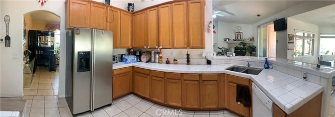 Interior, Kitchen, Tile Countertops