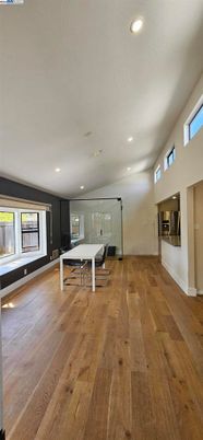 Game Room, Interior, Recessed Lighting, Wood Texture Flooring