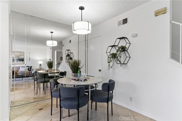 Dining room, Interior, Pendant Lights