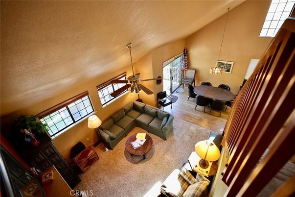 Interior, Living room, Pendant Lights, Wood Texture Flooring