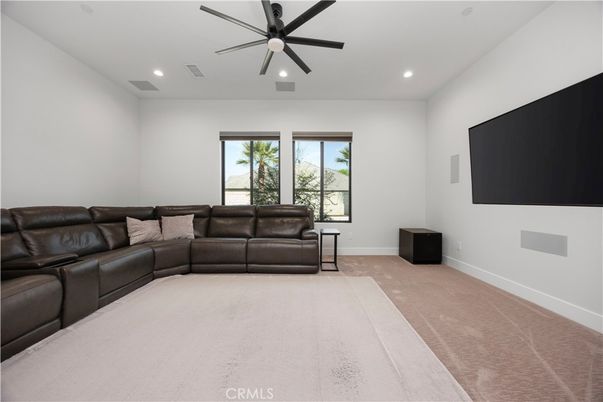 Home Theatre Room, Interior, Recessed Lighting, Theatre Room