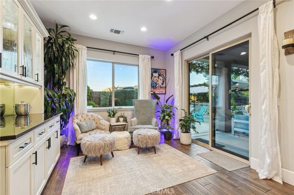 Interior, Recessed Lighting, Wood Texture Flooring