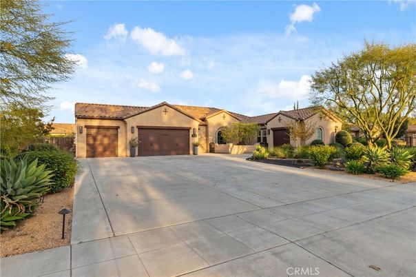 Attached, Backyard, Exterior, Facade, Mediterranean