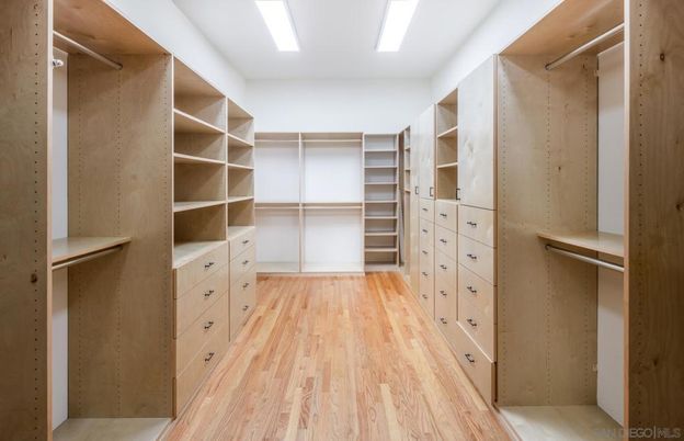 Interior, Recessed Lighting, Walk-in Closets, Wood Texture Flooring