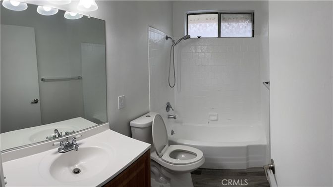 Bathroom, Dual Sink Vanities, Interior, Wood Texture Flooring