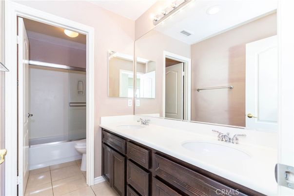 Bathroom, Dual Sink Vanities, Glass Shower, Interior